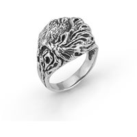 Ring Boccadamo Man in Silver MAN002